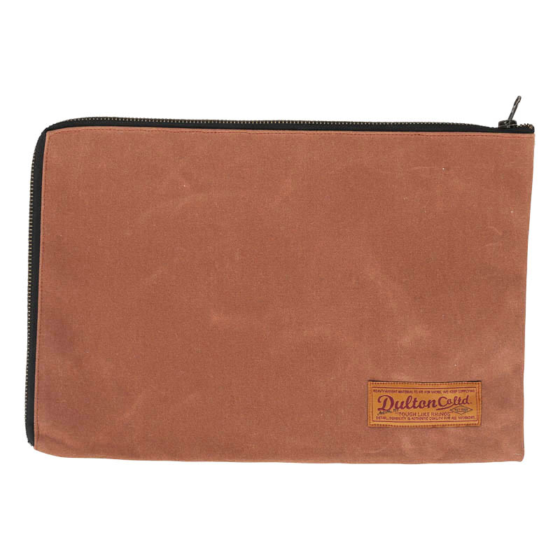 WAX CANVAS TOOL POUCH L CAMEL